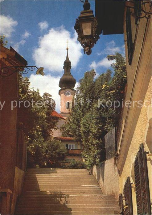 Starnberg Alte Pfarrkirche St Joseph mit Ignaz Gü