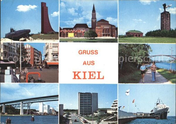 Kiel Marinedenkmal Laboe Kirche Uferpromenad