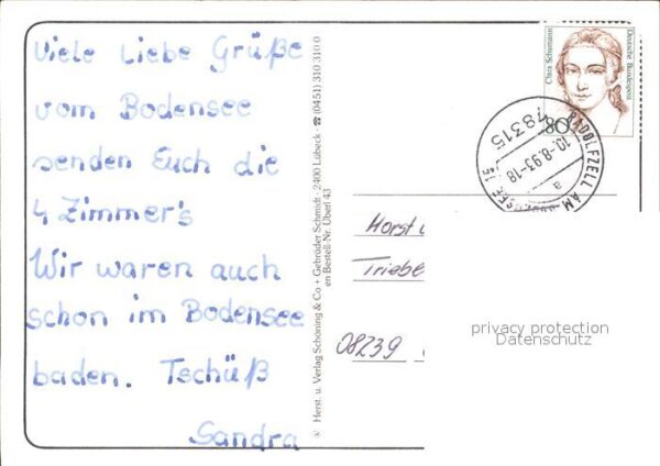Ueberlingen Bodensee Teilansichten Strassencafe Uferpromenad – Bild 2