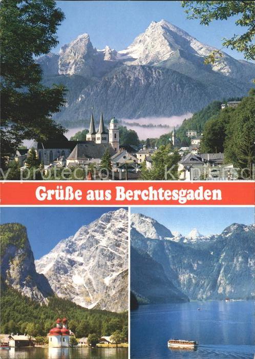 Berchtesgaden Kirche Watzmann Königssee Schönfeldspit