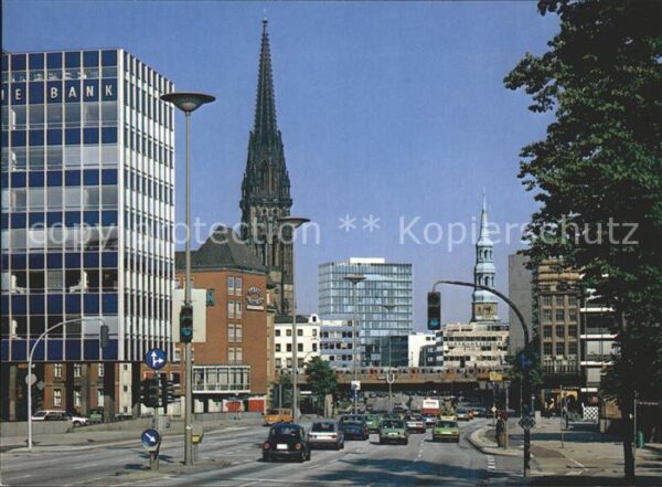 Hamburg Ost West Strasse Nikolaikirche Katharin