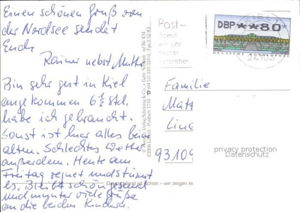 Buesum Nordseebad Strand Hotel Hochhaus Seehund – Bild 2