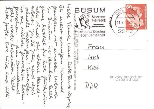 Buesum Nordseebad Strand Leuchtturm Hafen Fähre Konzertpa – Bild 2