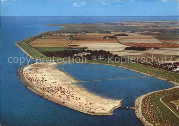 Buesum Nordseebad Fliegeraufnahme