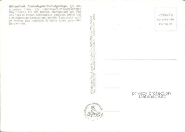Bischofsgruen Höhenklinik Hallenbad Fichtelgebirge Sc – Bild 2