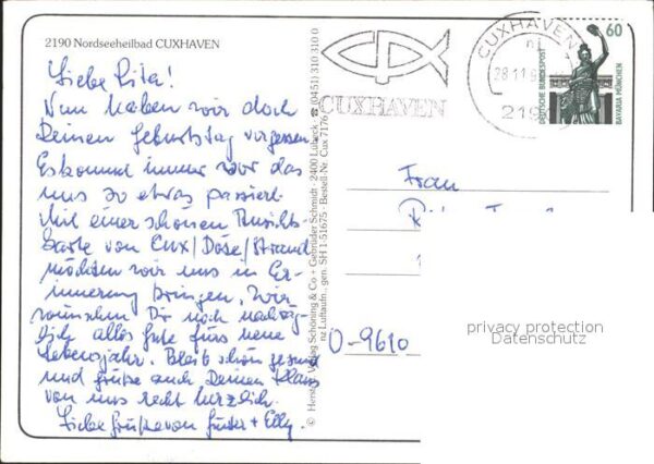 Cuxhaven Nordseebad Fliegeraufnahme – Bild 2