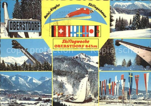 Oberstdorf Skiflugwoche Heini Klopfer Skiflugschan