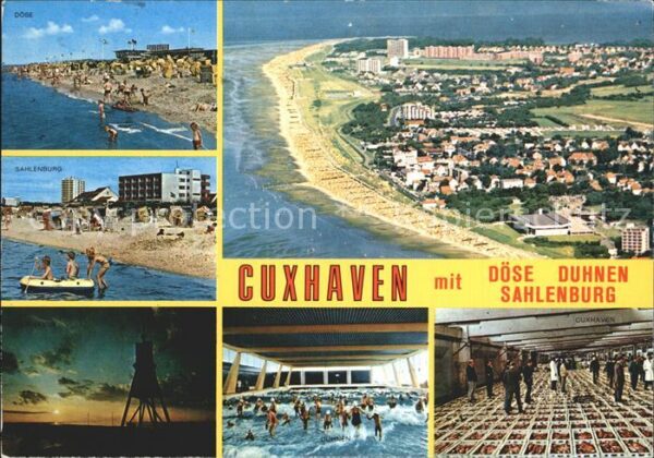 Cuxhaven Nordseebad mit Döse Duhnen Sahlenburg Kugelbake Ab