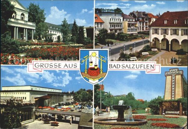 Bad Salzuflen Kurhaus Kurhotel Rosengarten Saline The