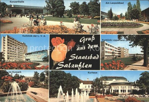 Bad Salzuflen Konzerthalle Kurklinik Kurpark Leopoldb