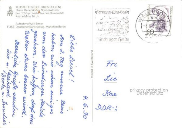 Ebstorf Kloster Kirche 14. Jhdt. – Bild 2