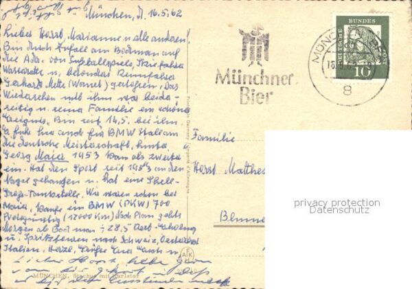 Muenchen Stachus mit Karlstor Türme der Frauenki – Bild 2