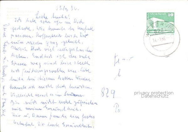 Wilsdruff Postsäule Autobahn Raststätte Autobahnb – Bild 2