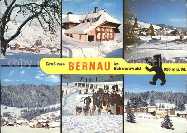 Bernau Schwarzwald Teilansichten Höhenluftkurort Winterspo