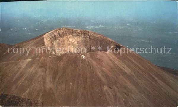 Vulkane Geysire Vulcans Geysers Vesuvio Fliegeraufnahme