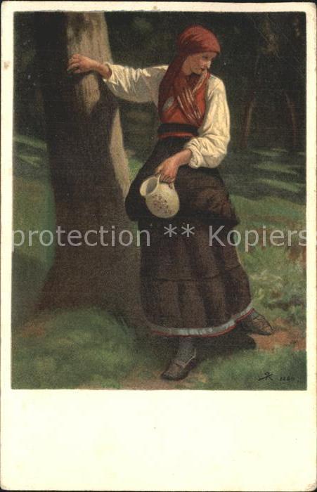 Koller Rudolf Änni am Brunnen
