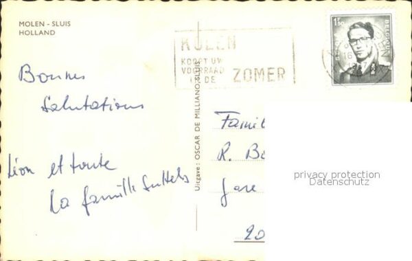 Windmuehle Sluis Holland – Bild 2