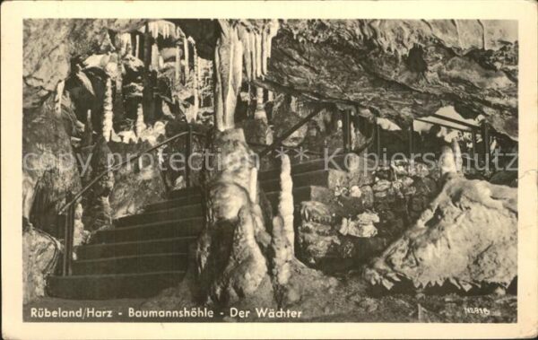 Hoehlen Caves Grottes Rübeland Harz Baumannshöhle Der Wächter