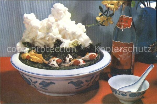 Lebensmittel Gold Fish Quick-boiled in Snow-White So