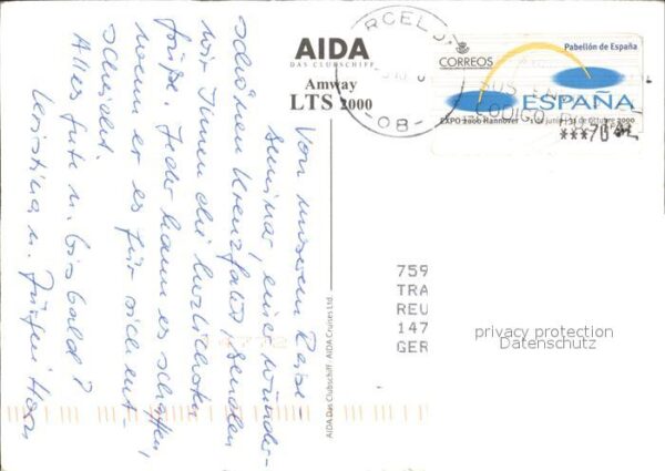 Schiffe Ships Navires AIDA – Bild 2