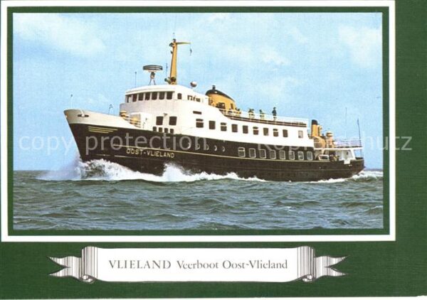Faehre Ferry Bac Traghetto-- Vlieland Veerboot Oost-Vlieland