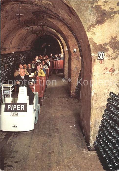 Alkohol Champagne Piper-Heidsieck Reims Bahn