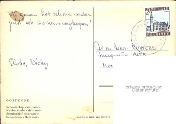 Segelschiffe Schoolschip Mercator Oostende – Bild 2