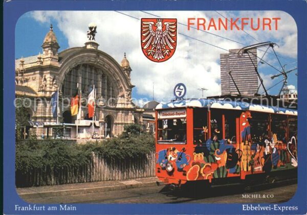 Strassenbahn Ebbelwei-Express Frankfurt am Main
