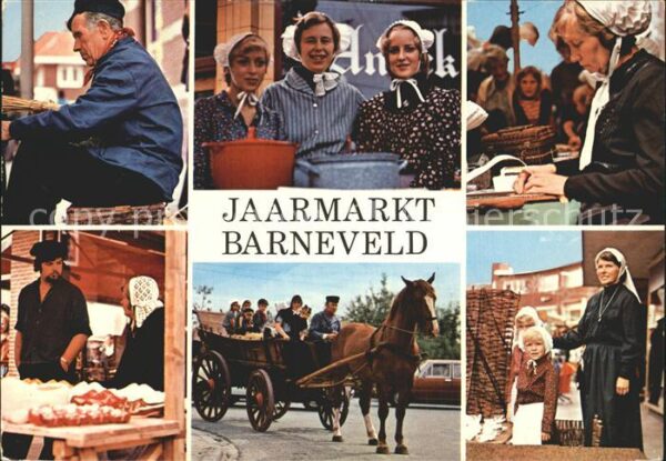 Trachten Holland Pferdewagen Jaarmarkt Barneveld
