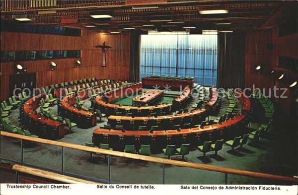 Politik Trusteeship Council Chamber New York