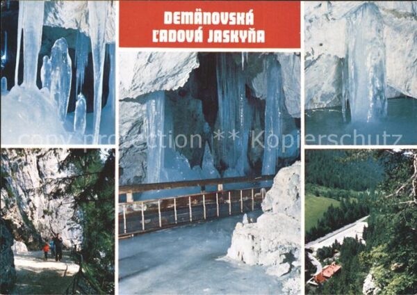 Hoehlen Caves Grottes Demänovska Jaskyna Slobody