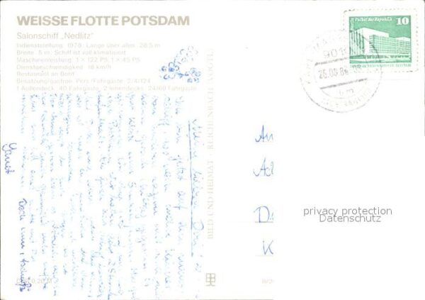 Motorschiffe Nedlitz Weisse Flotte Potsdam – Bild 2