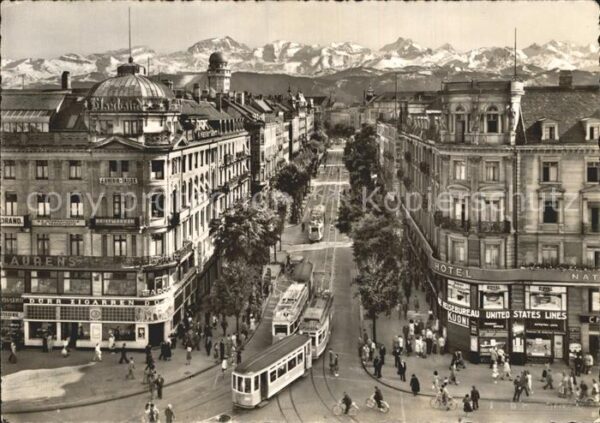 Strassenbahn Zürich Bahnhofstrasse