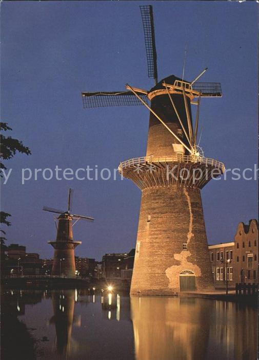 Windmuehle Schiedam Molen De Vrijheid Molen De Noo
