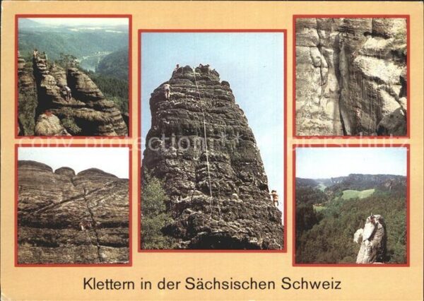 Klettern Bergsteigen Schrammsteinwächter Hoher Torstein Gamr
