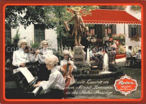 Geige Klavier Querflöte Mozart-Quartett Condi