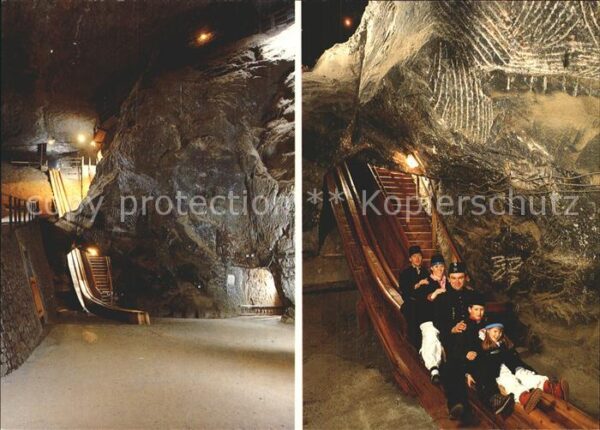 Salzbergwerk Berchtesgaden Kaiser-Franz-Werk Rutsche