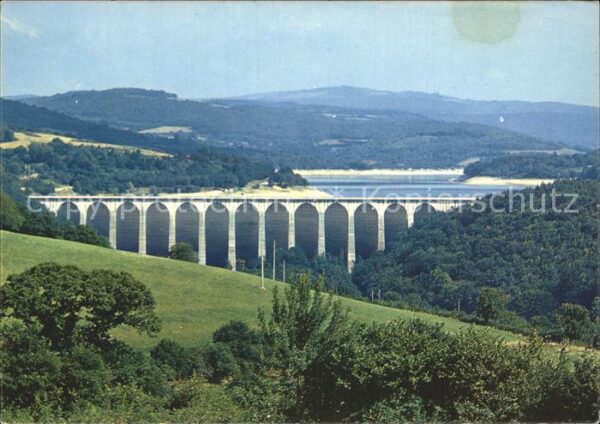 Talsperre Staudamm Barrage de Panneciere Brücke
