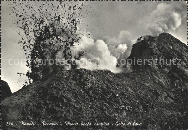 Vulkane Geysire Vulcans Geysers Napoli Vesuvio Nuova bocca eruttiva Get
