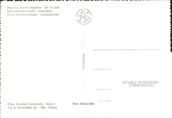 Vulkane Geysire Vulcans Geysers Napoli Vesuvio Nuova bocca eruttiva Get – Bild 2