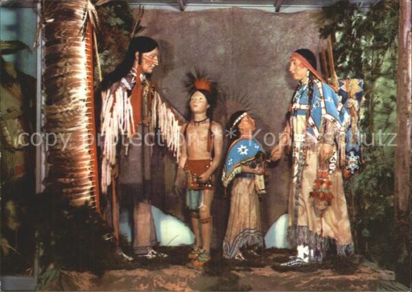Indianer Native American Prärie-Indianer um 1890 Indianer-Museum