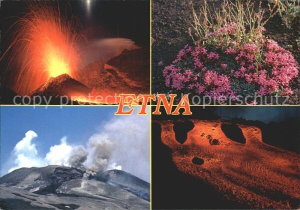 Vulkane Geysire Vulcans Geysers Etna Sicilia