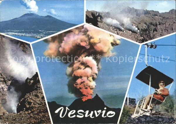 Vulkane Geysire Vulcans Geysers Vesuvio Napoli Sessellift