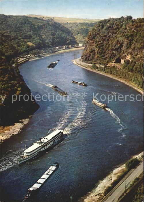 Motorschiffe Frachtschiffe Loreley-Felsen