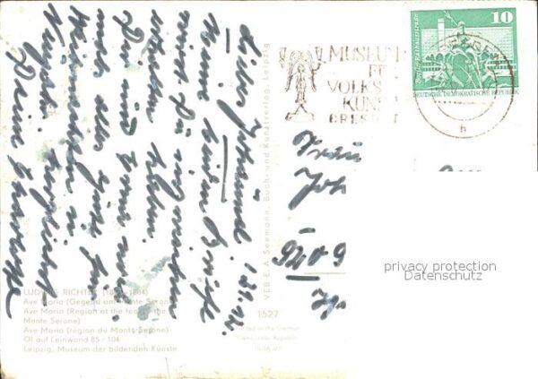 Richter Ludwig Ave Maria Gegend am Monte Serone – Bild 2