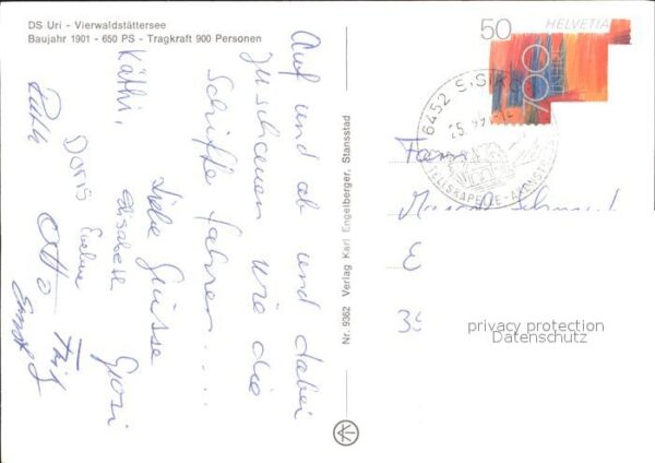 Dampfer Seitenrad DS Uri Vierwaldstättersee – Bild 2