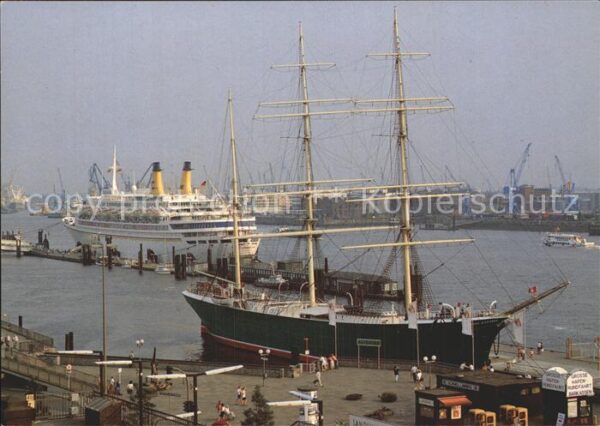Segelschiffe Rickmer Rickmers Hafen Hamburg Fähre