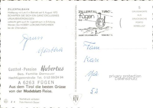 Eisenbahn Zillertalbahn Lok 6 – Bild 2