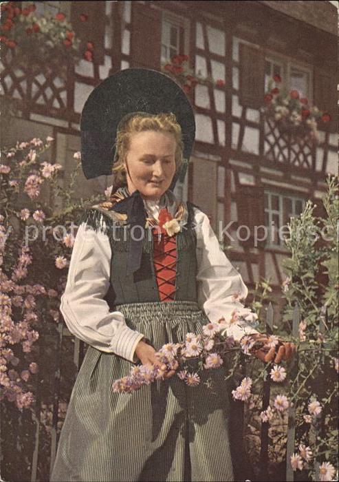 Trachten Schweiz Kanton Thurgau Festtracht
