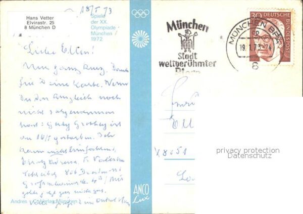 Stadion XX. Olympiade 1972 München – Bild 2